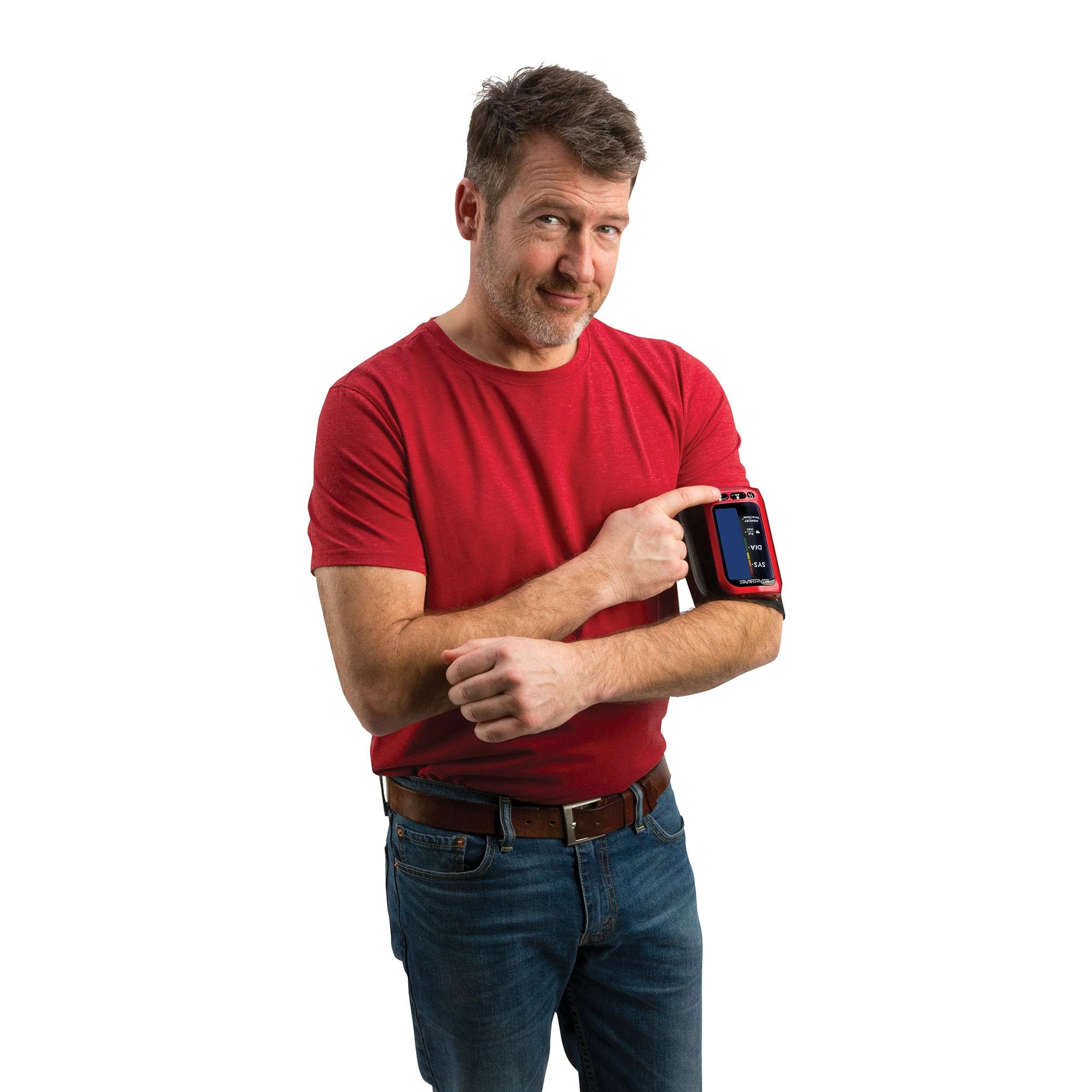 Smartheart Adult Cuff Arm Home Automatic Digital Blood Pressure Monitor 1-Tube Black 1 Each