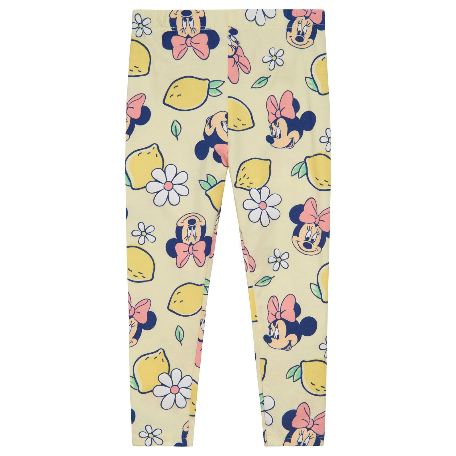 Disney Bawełniany T-shirt i legginsy z Myszką Minnie, zestaw dla dziewczynek - rozmiary od niemowląt do dużych dzieci (12 miesięcy - 14-16)
