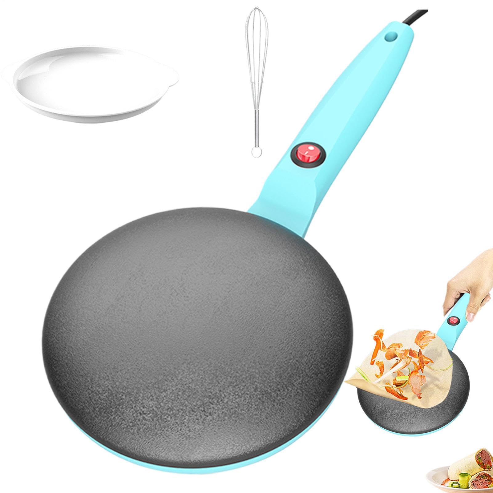 Crepera, Sartén para crepes Control automático de temperatura antiadherente