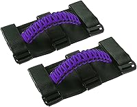 Vista 23 de Savadicar 2 x Asas de Agarre para Barra Antivuelco Manijas de Agarre para Jeep Wrangler YJ TJ JK JL y Gladiator JT 1987-2023, UTV, ATV, Accesorios
