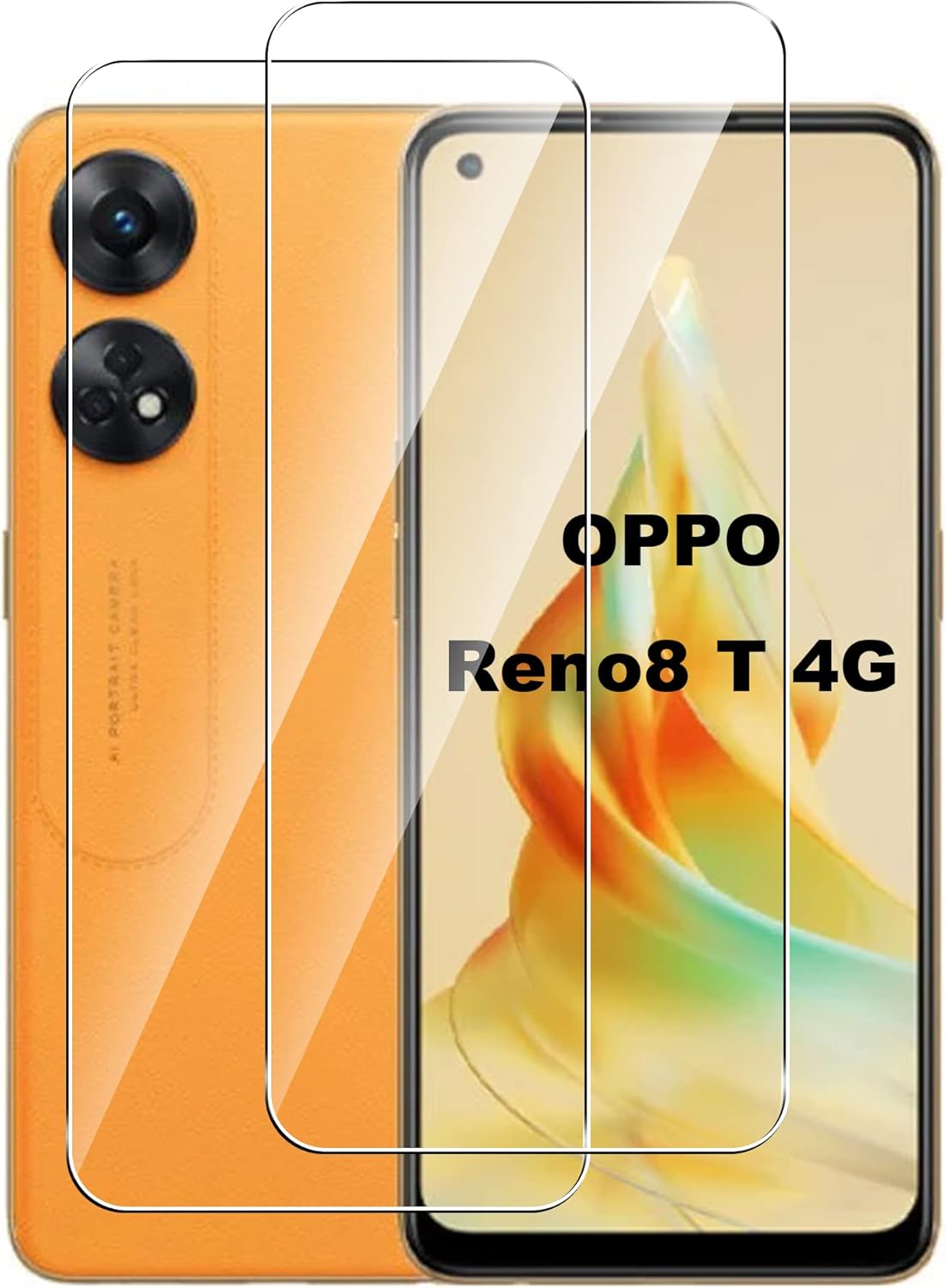 Vetro Temperato Per Oppo Reno 6 5G - 3 Pezzi, Durezza 9H, Anti-Graffio, Garanzia A Vita