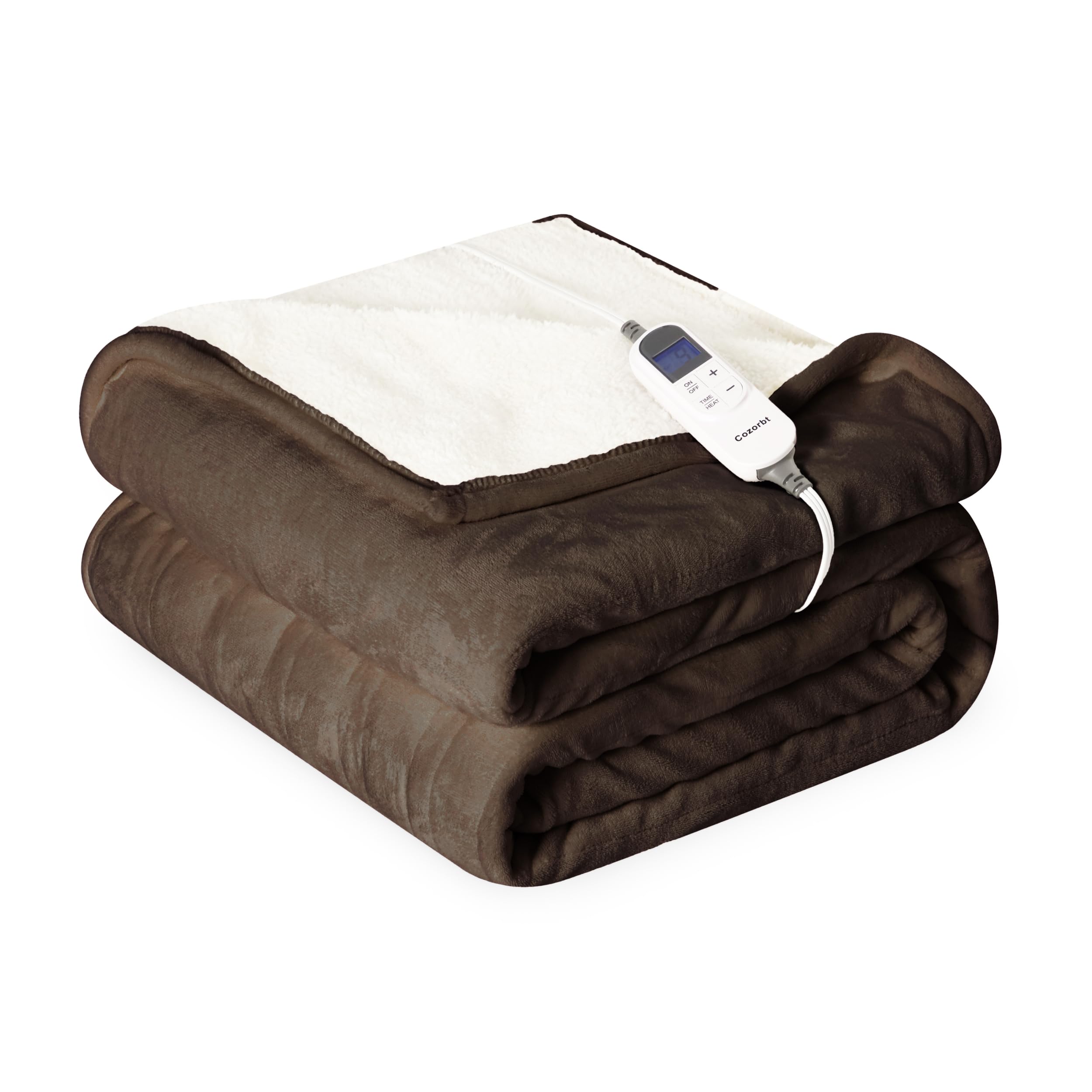 Cozorbt Twin Flannel Electric Blanket
