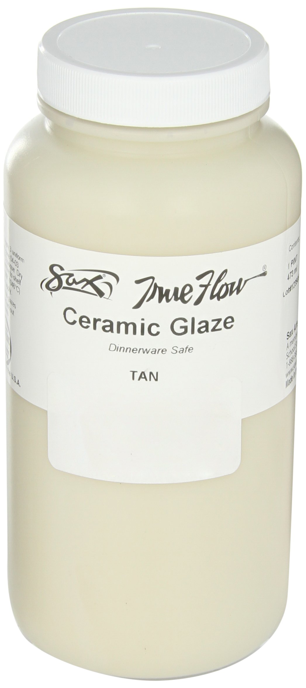 Sax True Flow Gloss Glaze, Tan, 1 Pint,1430123