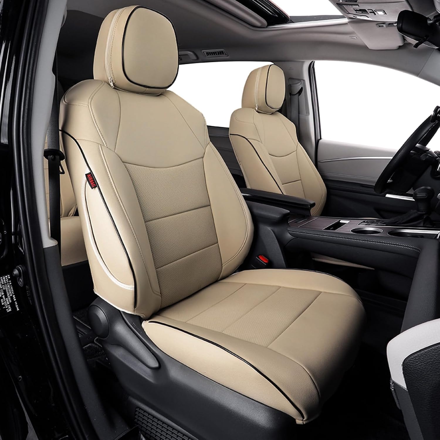 EKR Car Sienna Seat Covers 2021-2026,Leatherette Full Set