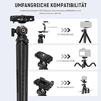 NEEWER Mini flexibilný statív na telefón s diaľkovým ovládaním, tripod na mobilný telefón 7