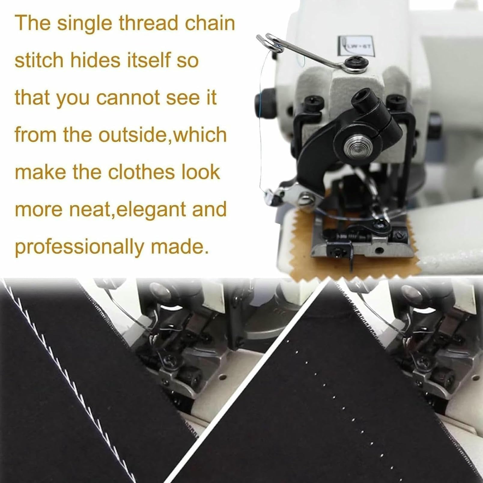 Máquina de Coser de Costura de Ciego de Escritorio, alteraciones de la máquina de Coser con modista de Puntadas ciegas de Ciego, para la Tienda de sastres