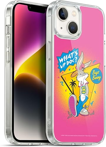Miniatura 19 de Head Case Designs Funda de gel suave con licencia oficial de Looney Tunes Retro Bugs Bunny compatible con Apple iPhone 11 Pro Max Retro,Blanco y