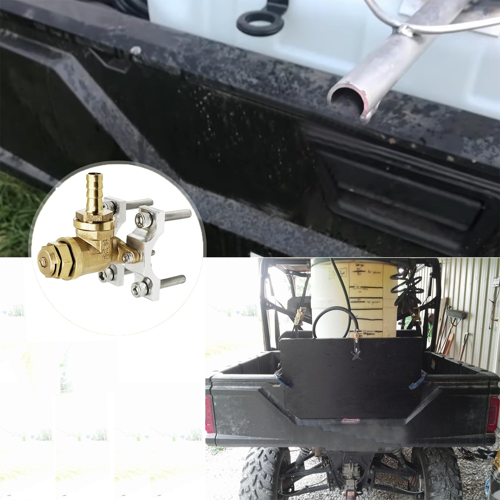 Paquete de 2 boquillas pulverizadoras para ATV Spot Sprayer de hasta 31 pies ATV