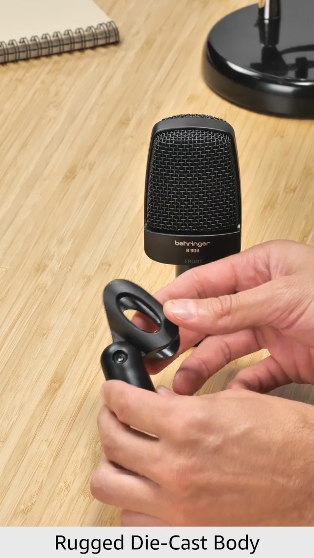 Amazon.com: Behringer B 906 Dynamic Microphone for Instrument and