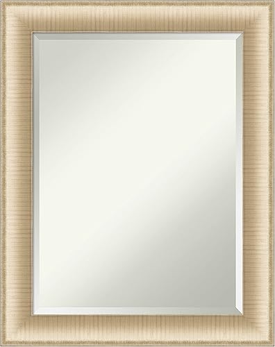 Amanti Art - Espejo con marco para tocador, espejo para baño, montaje en pared