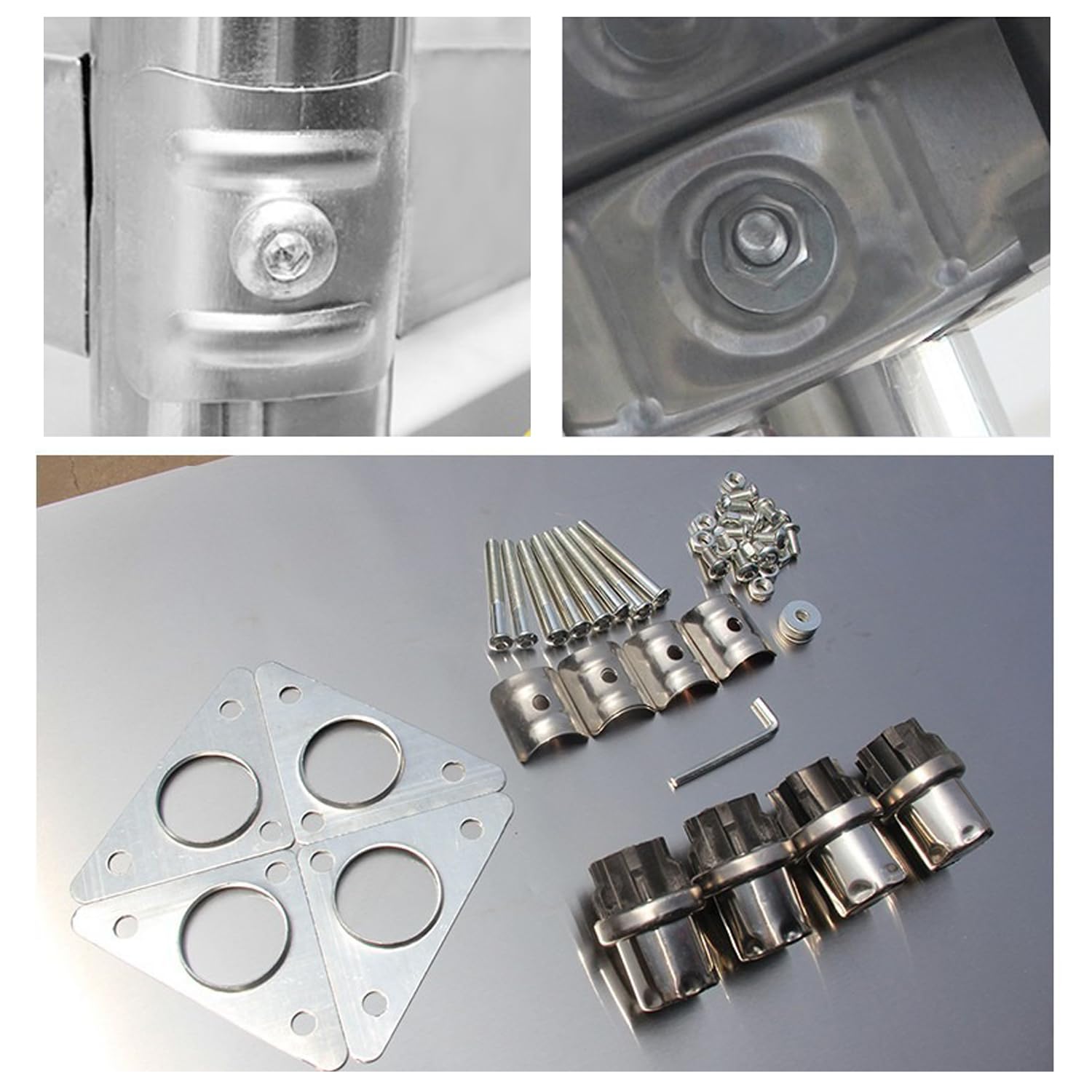 Tavolo Inox da Preparazione A 3 Ripiani, Tavolo da Cucina Commerciale con Ripiano Portaoggetti, Scaffale in Metallo, Banco da Lavoro in Acciaio per Ristoranti, Casa, Garage,90x60x80cm