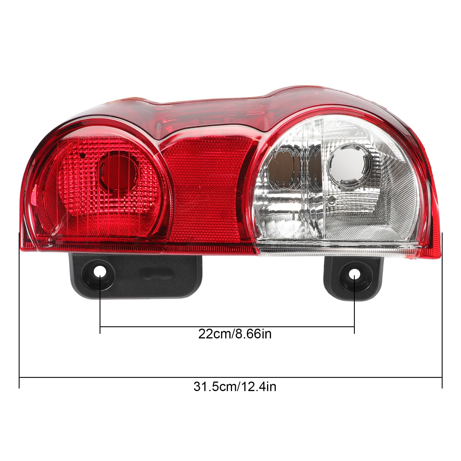 Piloto Trasero Derecha para NISSAN NV200 2009 2010 2011 2012 2013-2021 luz trasera Lado Pasajero 26550 JX00A 26550 3LM0A NI2801201 Freno Trasera