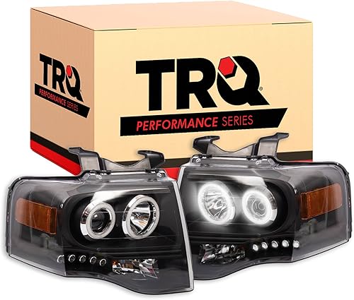 Miniatura 10 de TRQ - Juego de montaje de faros delanteros halógenos para lado del conductor y del copiloto, compatible con Volkswagen Jetta 2005-2010, VW2502127