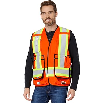 Пальто Pioneer 7732U 88/12 7 oz. Surveyor Vest High-Visibility orange