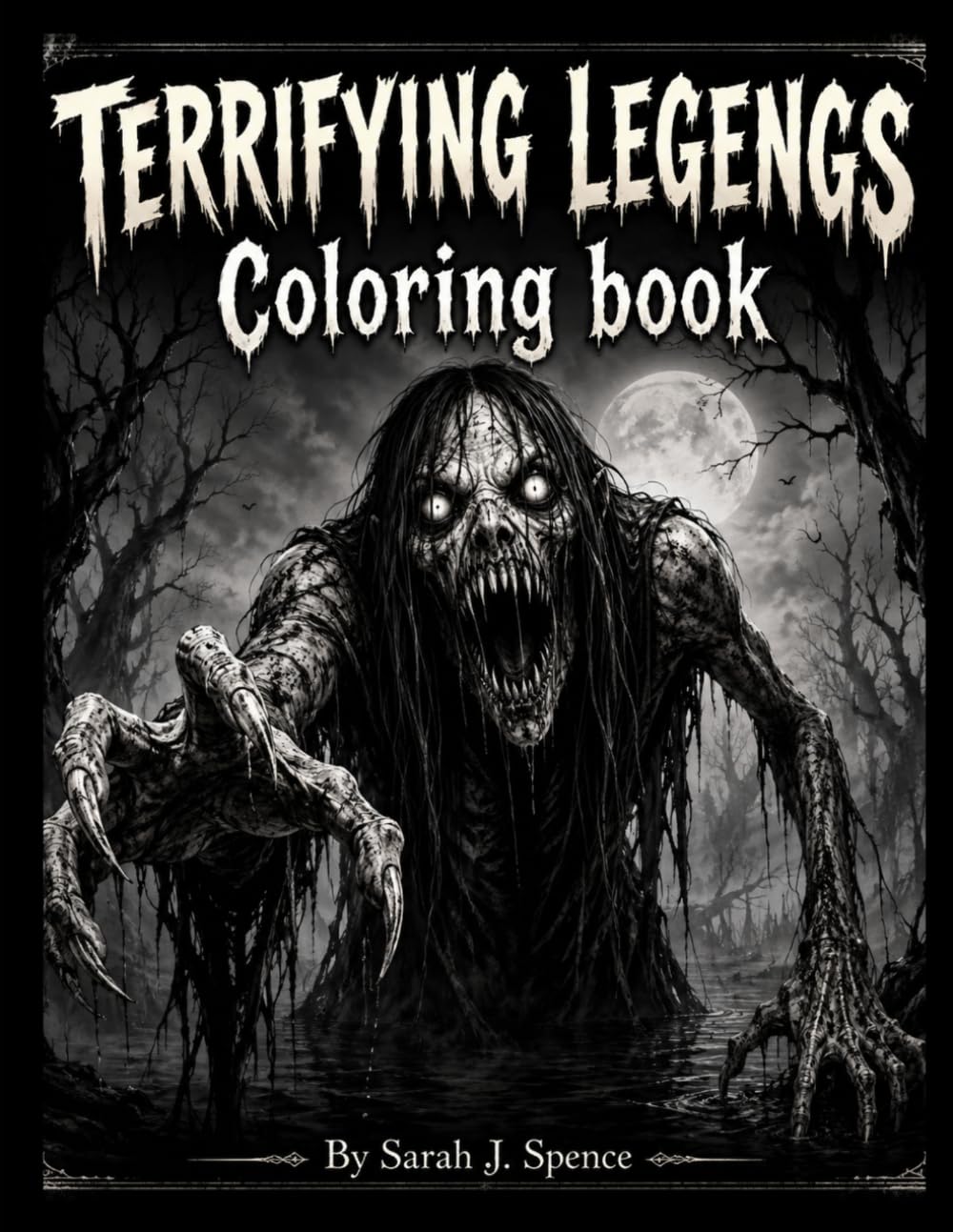Horror Legends: Coloring book