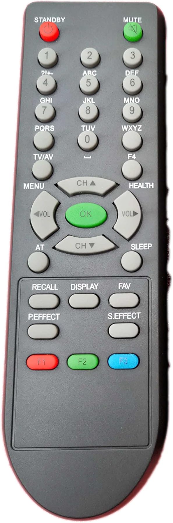 Universal Remote Control for TCL Nobel/EDMIRA/SABA/Philco/RSG/Singer Technologies/AK TV/MIRAY/Meredian