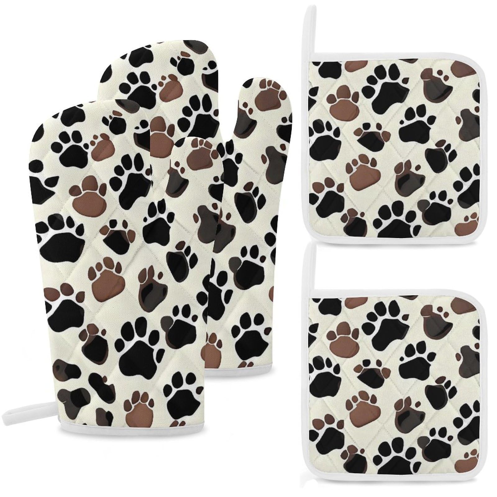 Gants de cuisine pour pâtisserie cadeau idéal amis des chiens