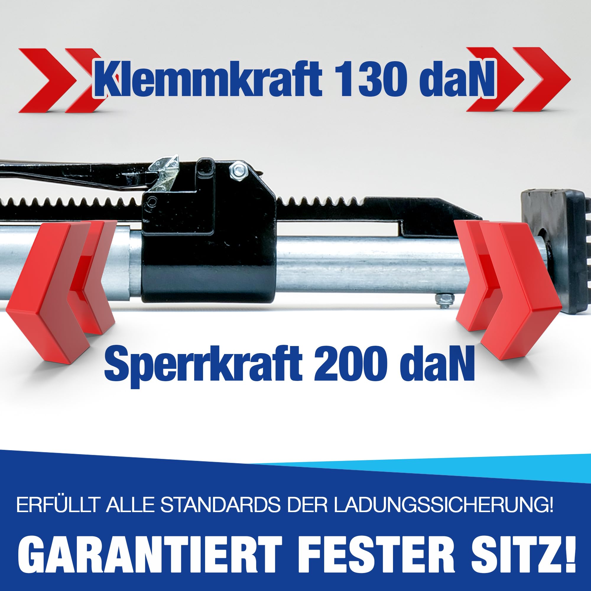 Barra Di Bloccaggio Circolare NTG | Regolabile 1200-1600mm | Perno 19/24mm | Per Fissaggio Carico