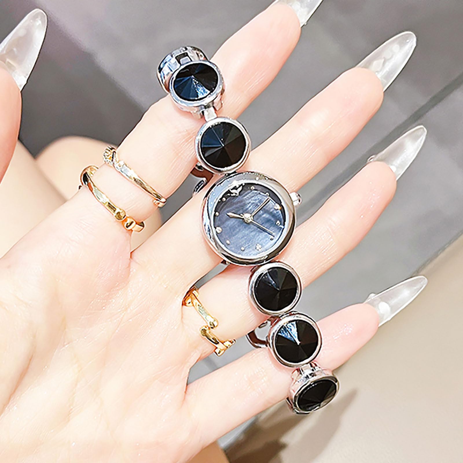 findtime Orologio da donna, elegante, sottile, analogico, al quarzo, impermeabile, per donne, per donne e ragazze