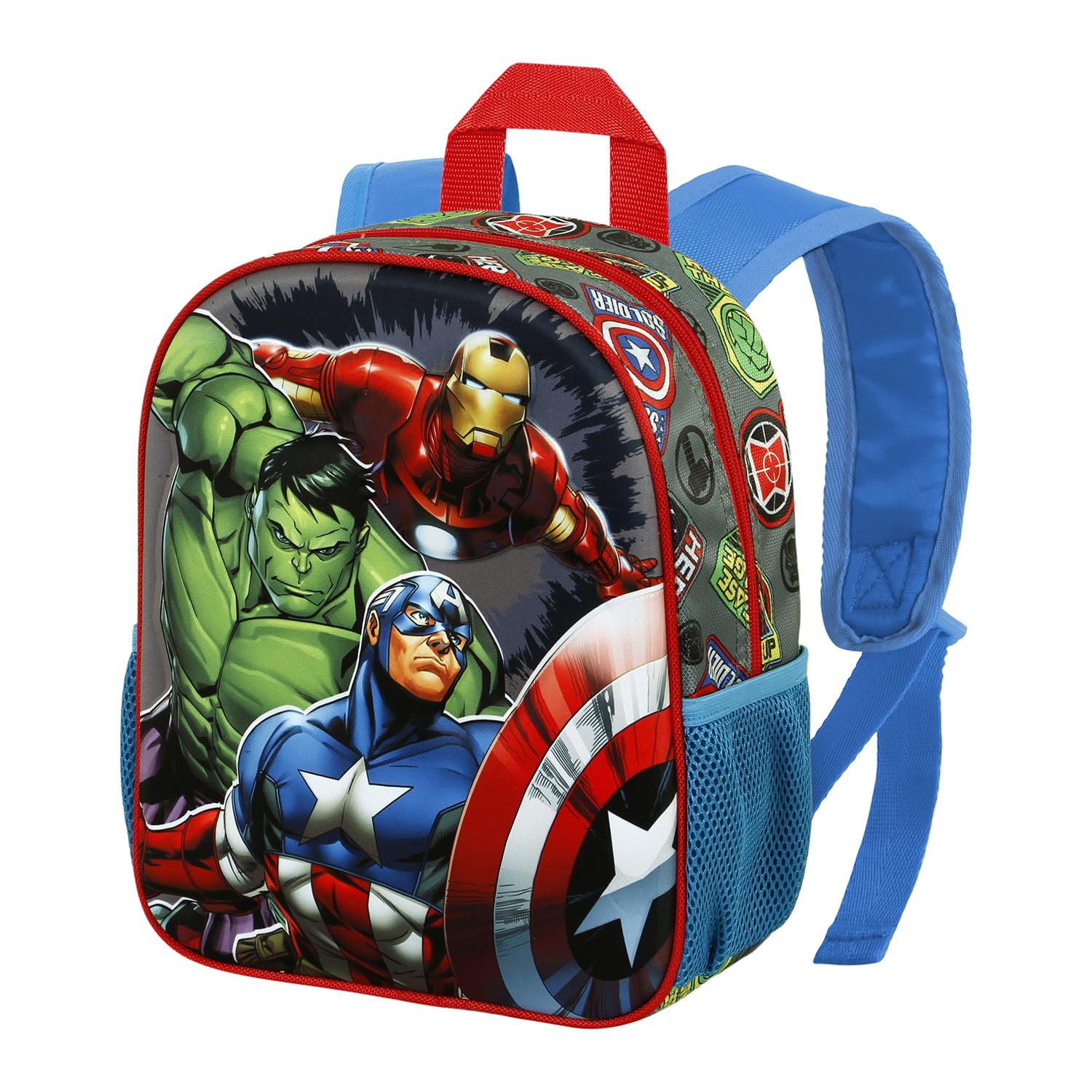 Marvel Mochila 3d Pequeña Mochila 3D Pequeña Unisex niños (Pack de 1)
