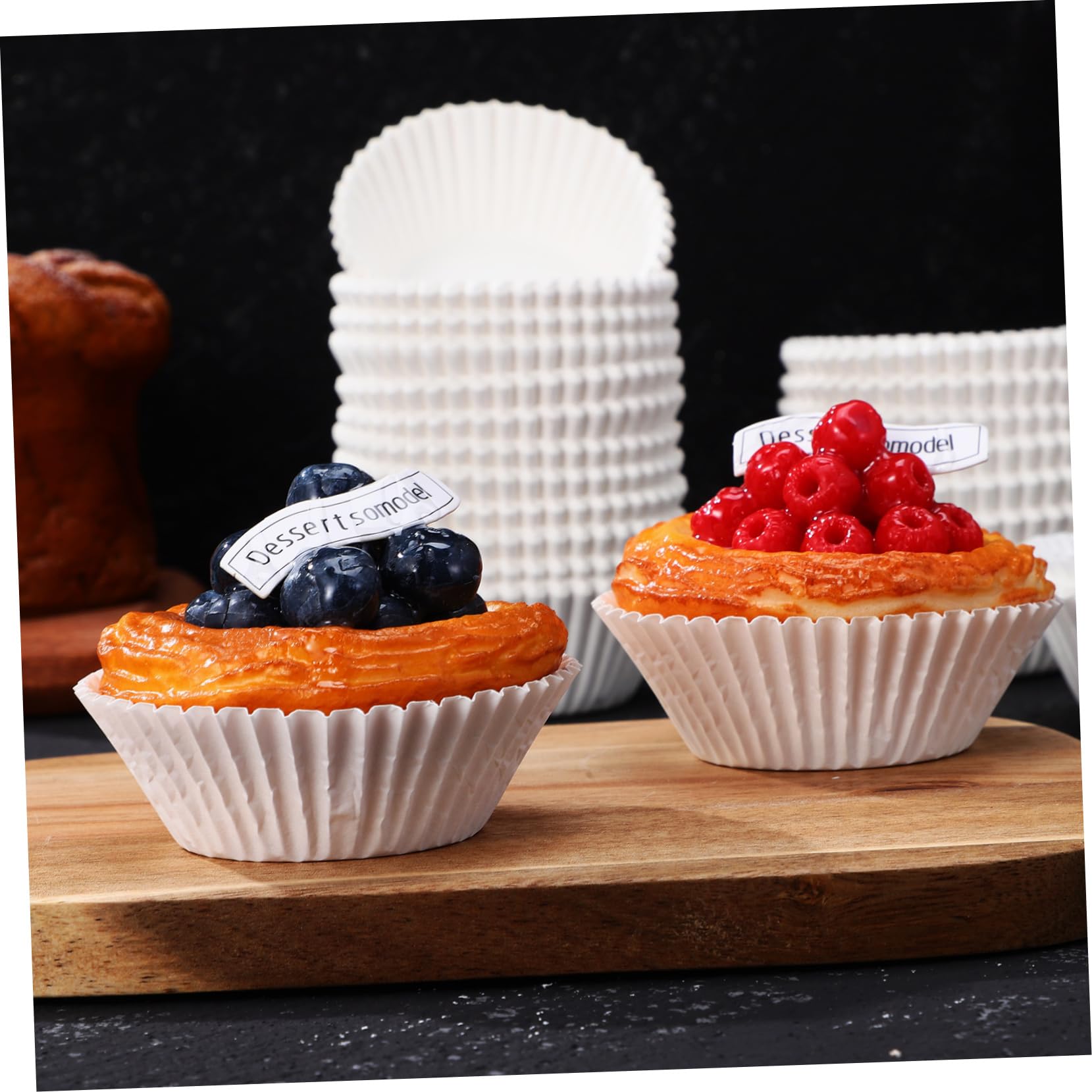 PRETYZOOM 3 Series Forros Para Cupcakes Papeles Para Hornear Resistentes Aceite Perfectos Para Fiestas Y Bodas Para Repostería Y Presentación De Muffins 500 Piezas X 3