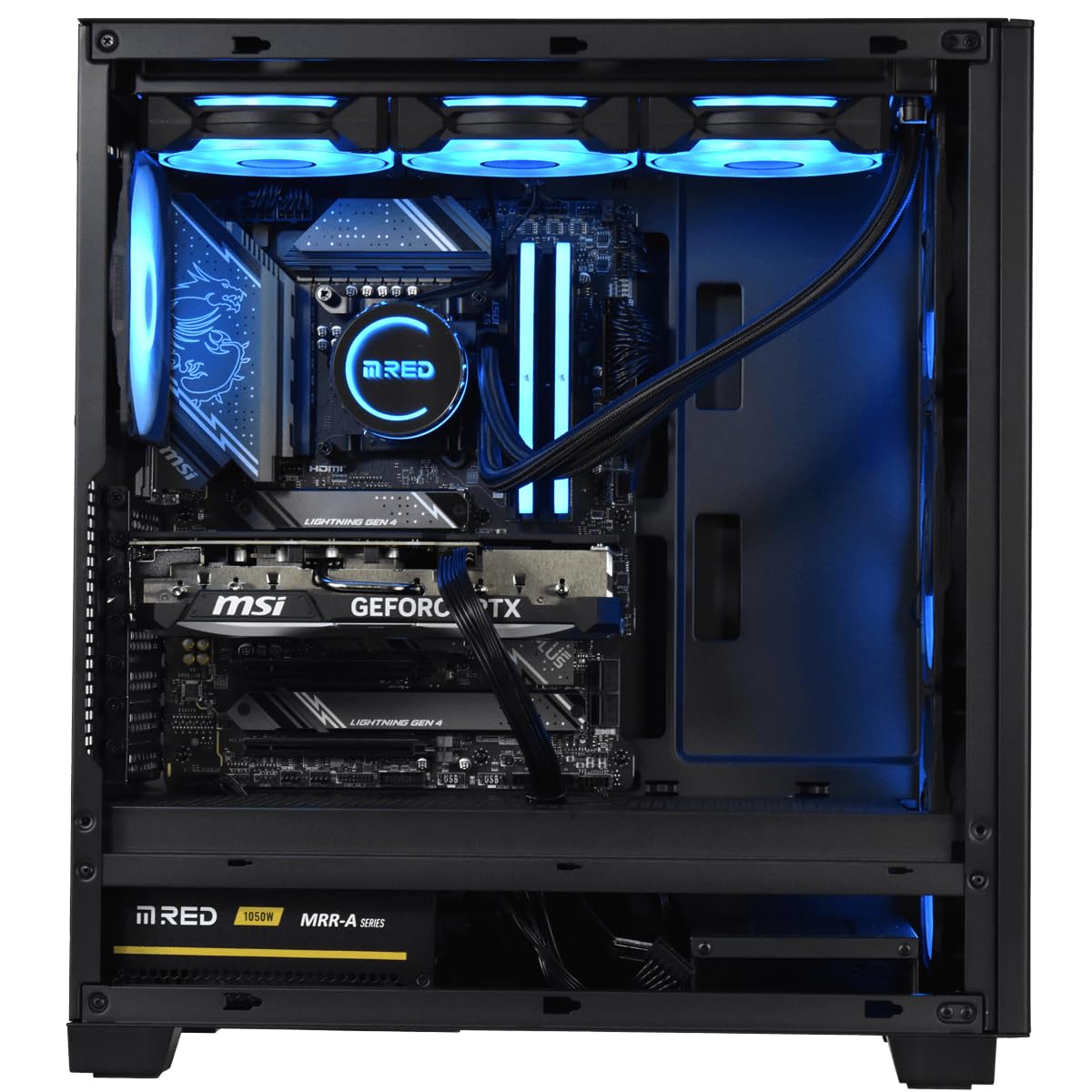 Pc Gamer M.Red - RTX 4070Ti Super - i7 14700KF - 32Go DDR5-2To NVMe - CBT014-04