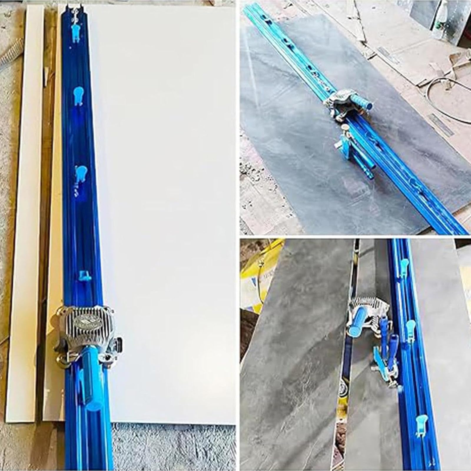Yangymm Coupe Carreaux Manuel, Machine De Découpe De Carreaux Grand Format, Coupe De Précision De 2,2 à 3,8 M, Machine De Découpe De Carreaux, pour Carreaux De Céramique,Sols,3.8M