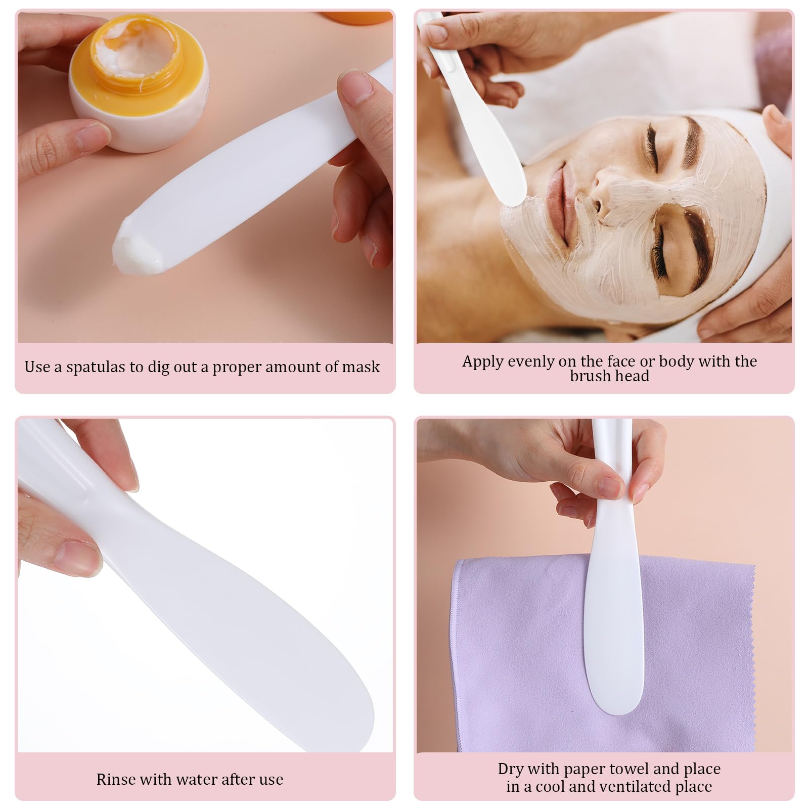 10 Stuks - Cosmetische Spatels - Crème - Make Up Stokjes - Make Up Stokjes Make Up Gadgets Smeerspatels Voor Make Up Maskerkwast Groen