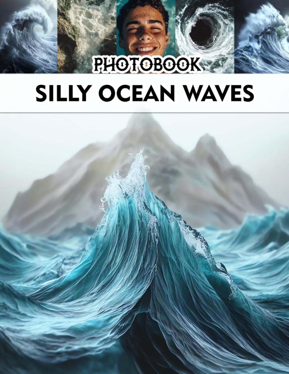 Silly Ocean Waves Photobook: A Fun Collection of Whimsical Seaside Scenes for Beach Lovers
