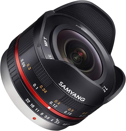 Samyang SY75MFT-B 0.295in f3.5 lente para Micro Cuatro Tercios
