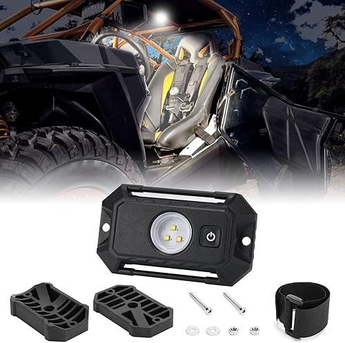 ANGU OFFROAD - Luz LED UTV, luz universal para barra enrollable, luz de lectura interior para camiones, ATV, Polaris RZR, Can Am Boats, vehículos