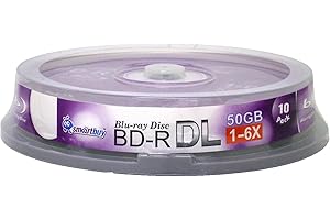 50GB Blank Blu-Ray Discs with Premium Quadruple Layer Writing