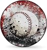 Ink Painting Tennis Tire Cover Spare Tire Cover, Waterproof and Dustproof Universal Tire Protector Suitable for Trailer RV SUV and Many Vehicles Tires 15 in