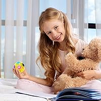 Vista 6 de Vdealen Bola mágica de rompecabezas de arcoíris, bola antiestrés, rompecabezas de cerebro, juguete para la ansiedad, fiesta de cumpleaños, Pascua