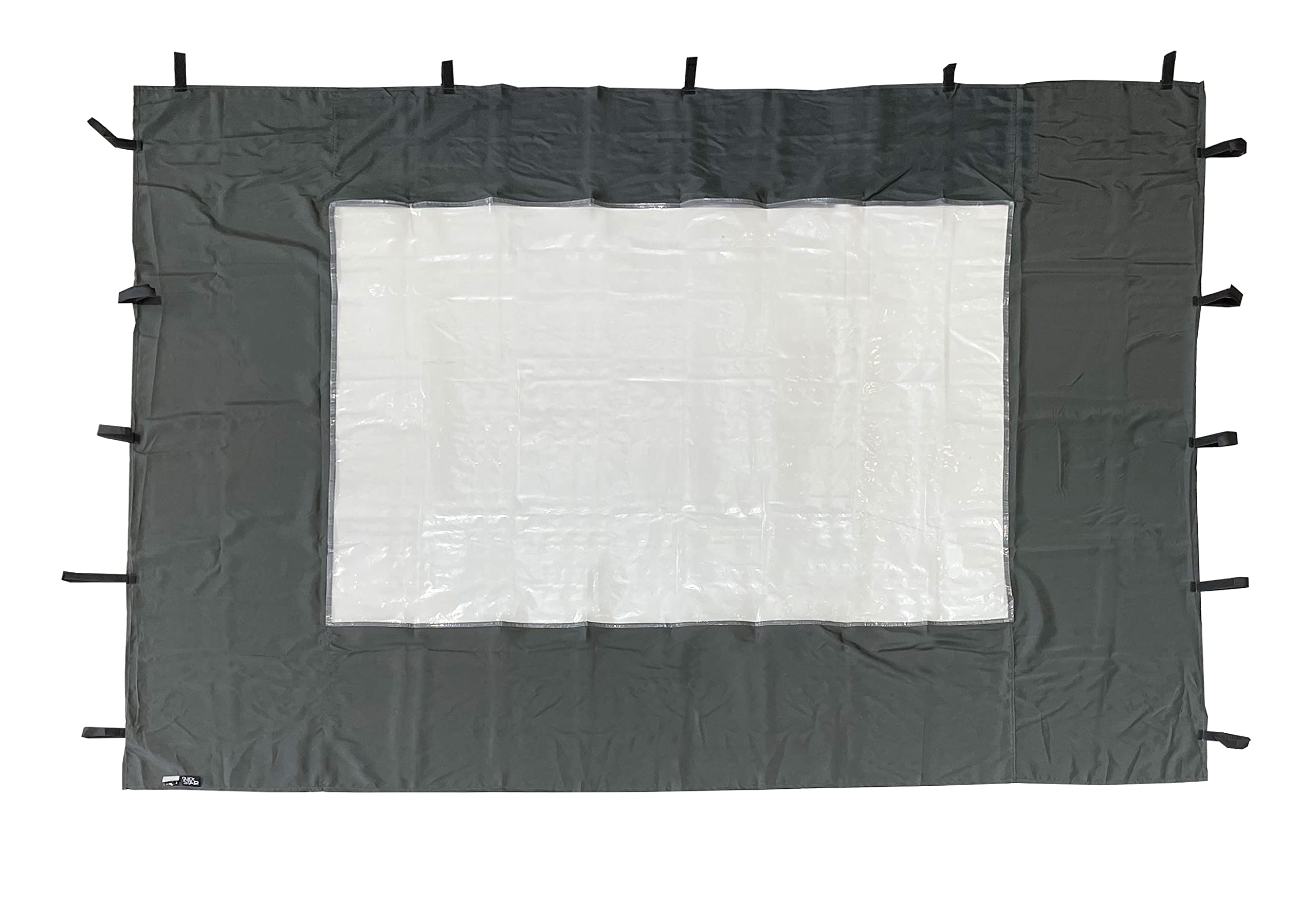 2 Seitenteile 250x190cm zu Gartenpavillon Antik Pavillon Partyzelt 3x3m Seitenwand Grau