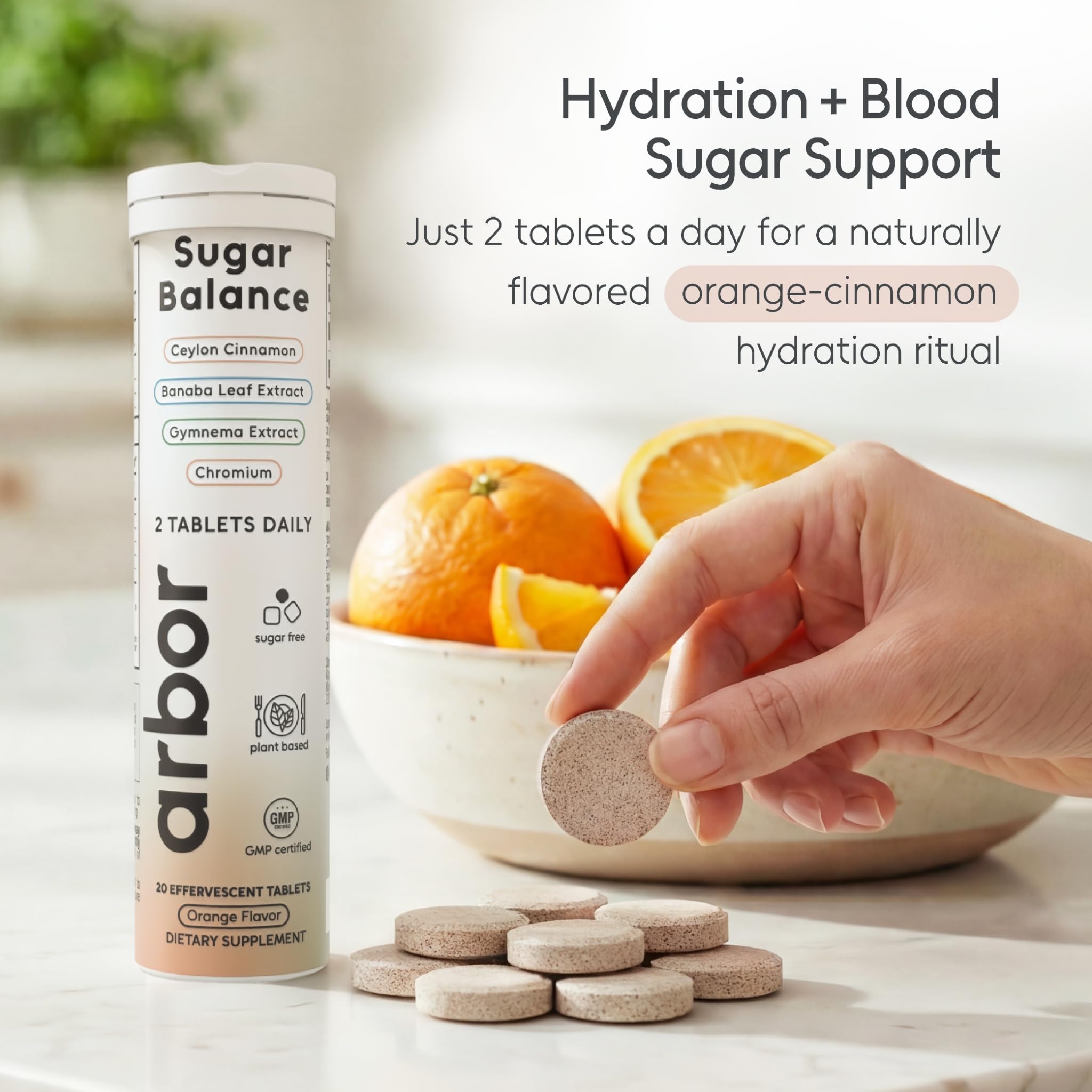 Sugar Balance Effervescent Tablets, Sugar Craving Control Supplement, 20ct — Amazon image 4