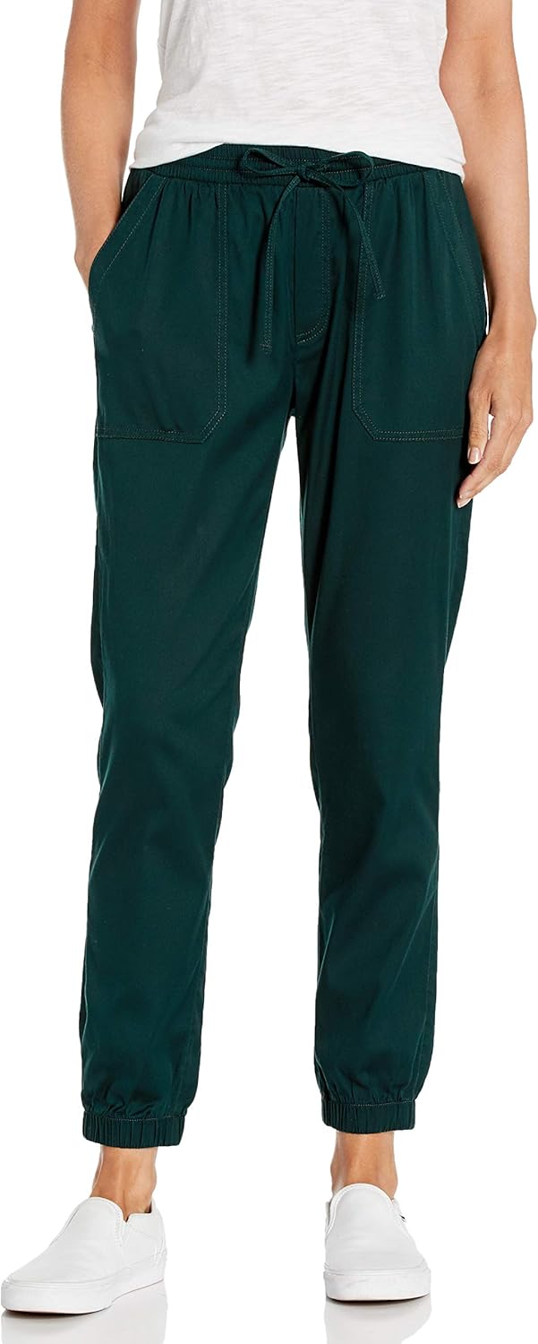 Daily Ritual Women's Stretch Tencel Drawstring Jogger Pant