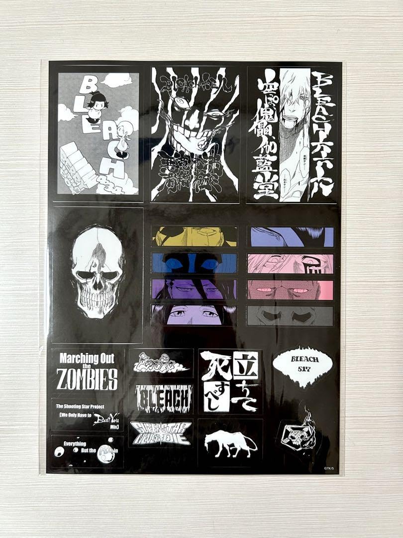 BLEACH ステッカー 原画展 Amazon.co.jp: 久保帯人 BLEACH EX. 原画展 オリジナル