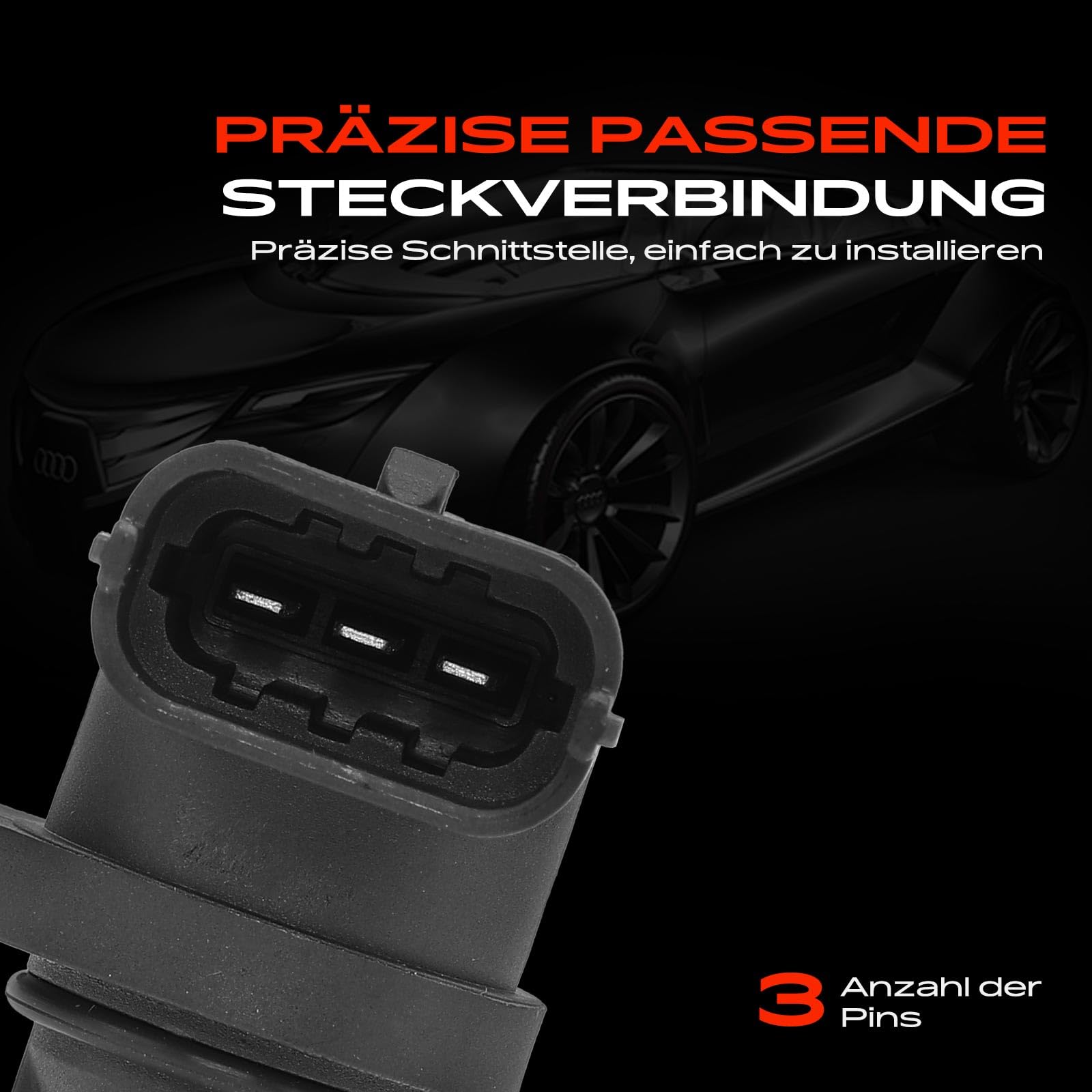 Frankberg Sensor Nockenwellenposition Kompatibel mit XE X760 2.0L 2015-Heute Discovery V L462 2.0L 3.0L 2016-Heute R.a.n.g.e R.o.v.e.r Evoque L538 2.0L 2015-Heute Replace# LR074065