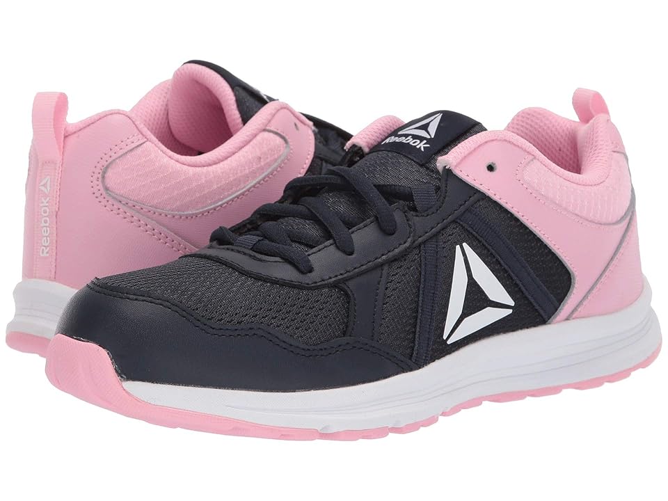 

Reebok Kids Almotio 4.0 (Little Kid/Big Kid) (Navy/Light Pink) Girls Shoes