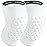 COOLOMG Basketball Knee Pad for Kids Youth Adult, Compression Anti-slip Knee Sleeve for Volleyball Football, Sports Knee Protector (1 Pair) White S