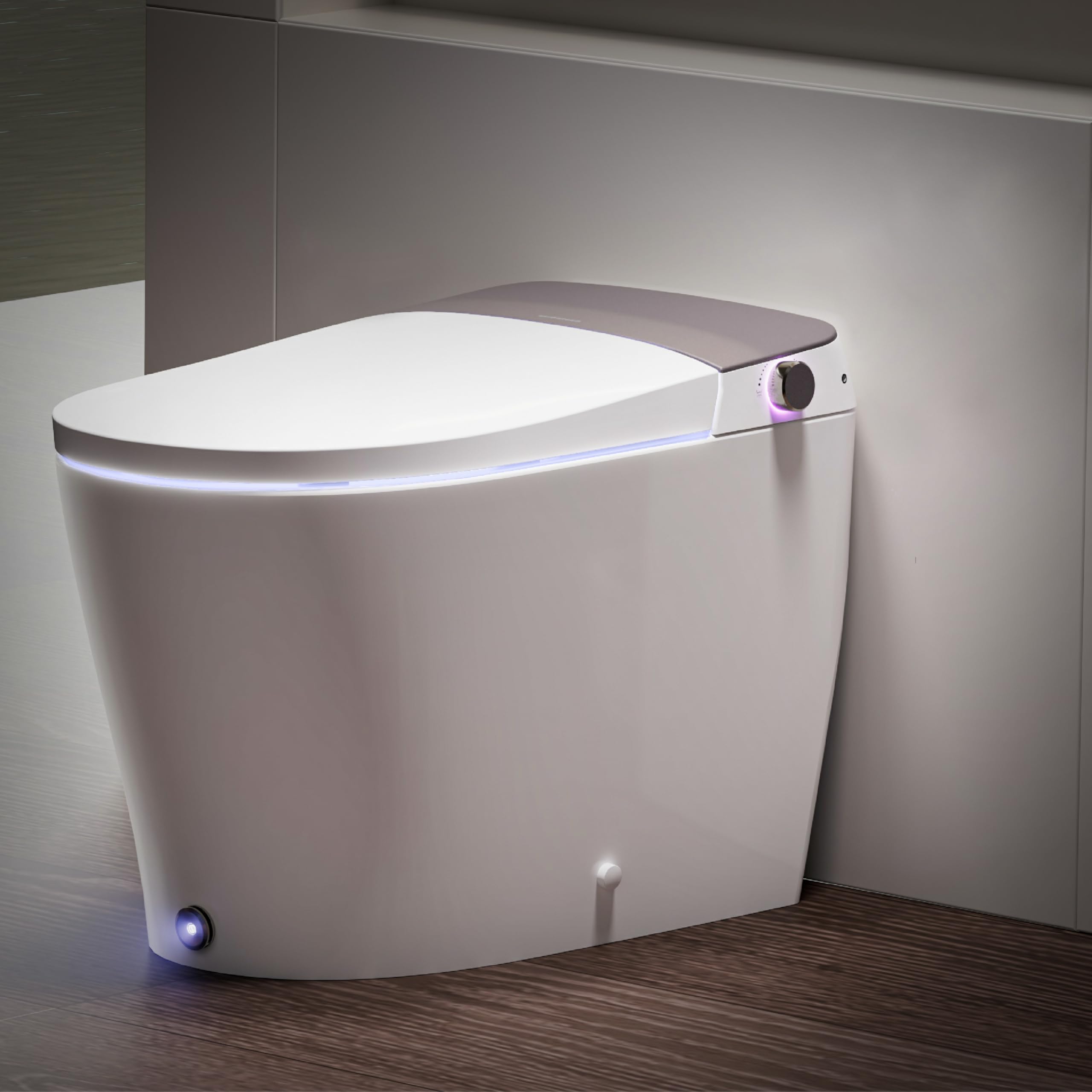 Automatic open/close lid feature