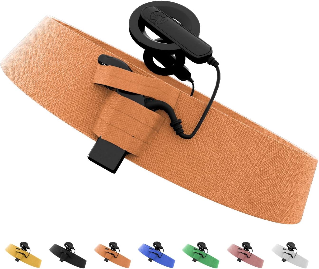 HearBand Cochlear Implant Comfort Headband | Makes Implants More Comfortable and Secure on Children | Accessories for Kids (Lively Orange)