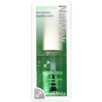 Nail Tek Nail Strengthener Formula 1 Strengthening Nail-Polish Treatment for Normal & Healthy Natural Nails Growth, 0.5 fl oz