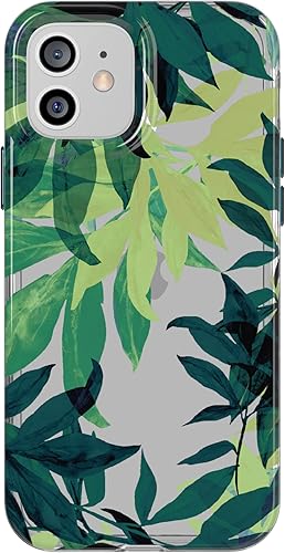 Tech21 Evo Art Botanical Garden - Funda protectora para iPhone 1212 Pro con protección contra caídas de 10 pies y obras de arte exclusivas