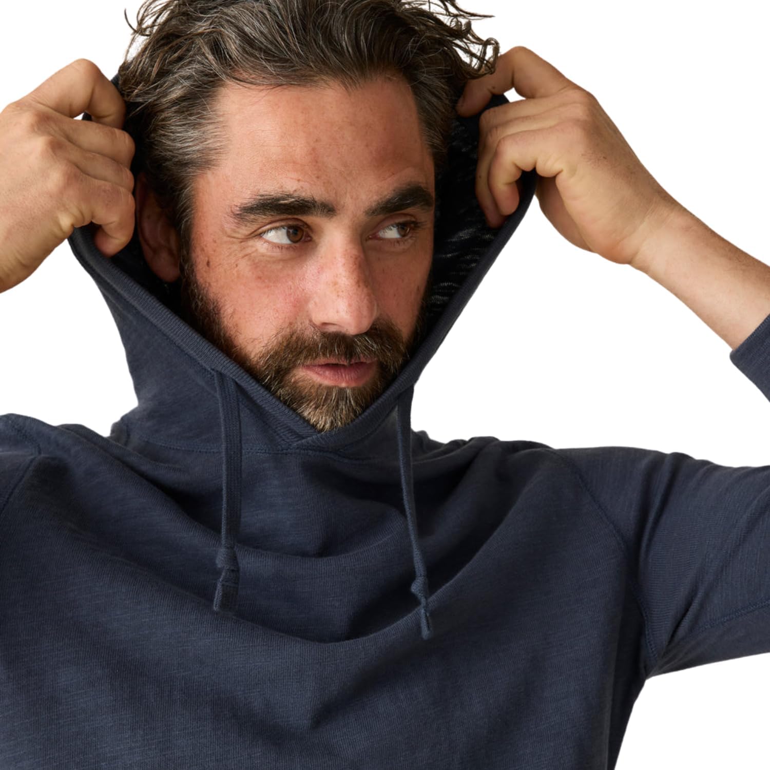 Faherty Men's Sunwashed Slub Hoodie - Image 3