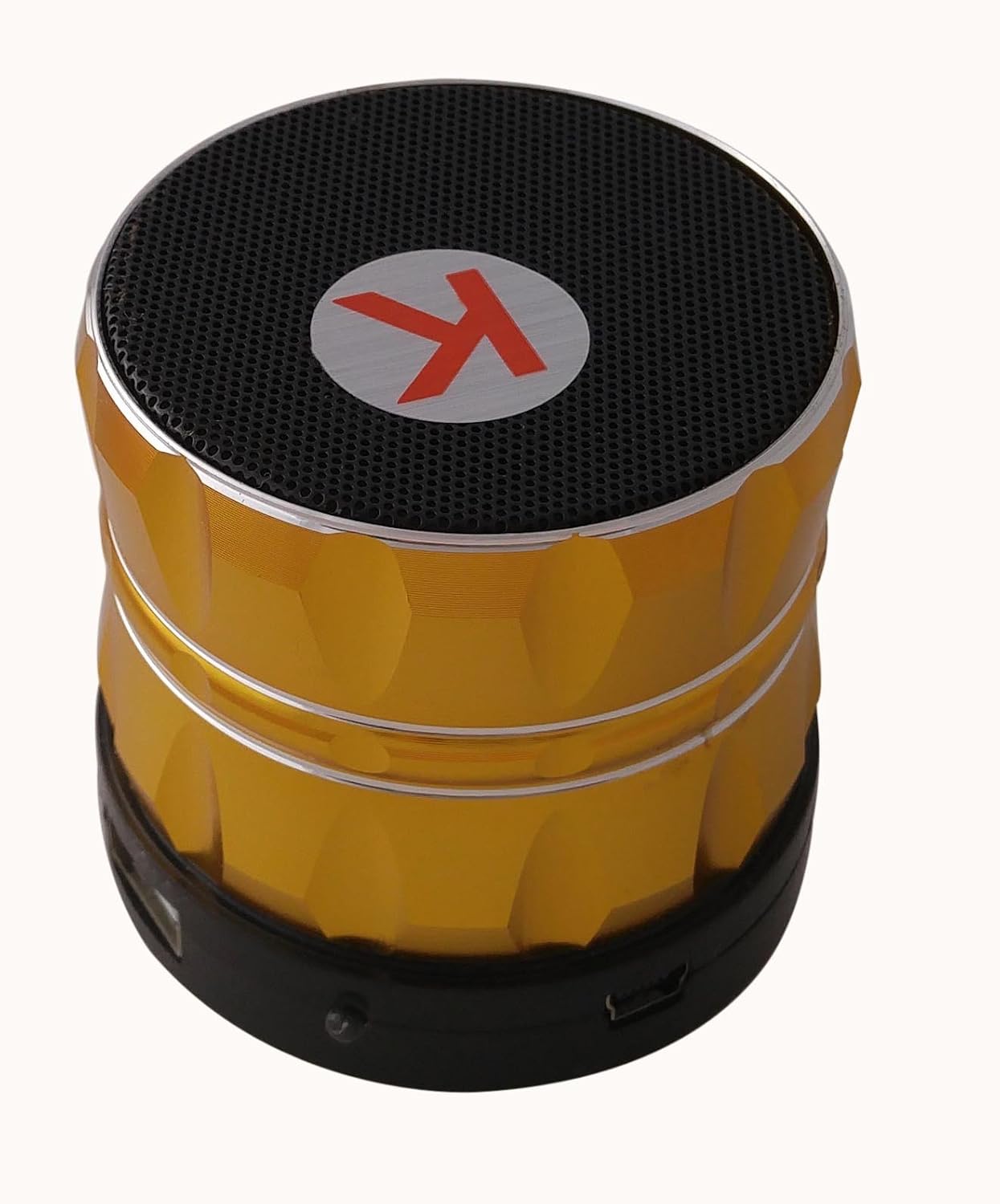 KDM Metal Steel Wireless Bluetooth Speakers with Fm Radio Mp3 Music