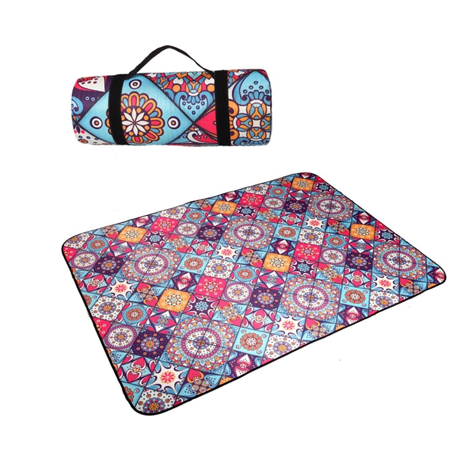 Couverture de pique-nique avec envers en PEVA imperméable et structure légère à 3 couches