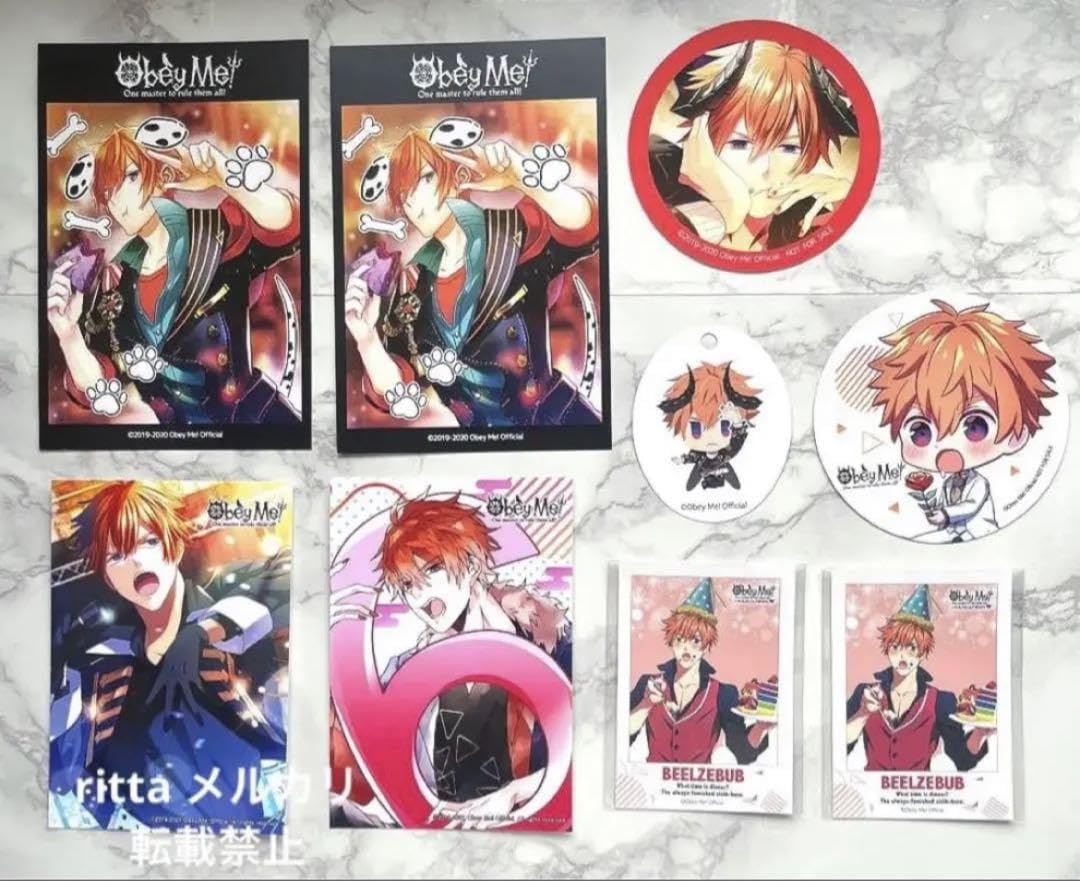 Obey Me! おべいみー　ベルゼブブ　セット② Amazon.co.jp: Obey Me! おべいみー ベルゼブブ セット② : ホーム