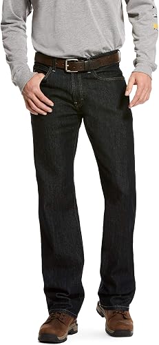 ARIAT Men's Rebar M4 Durastretch Low Rise Boot Work Jeans